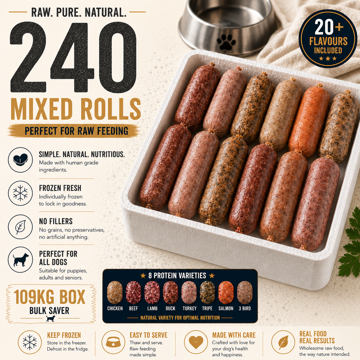 Mixed Box 240 rolls Bulkbuy