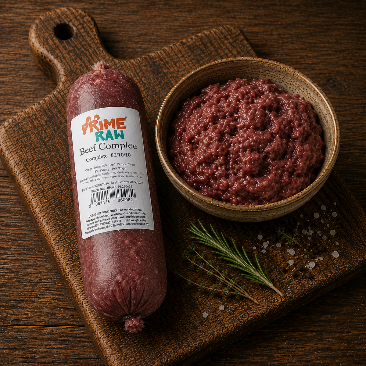 PRIME RAW | Beef Complete 80 10 10