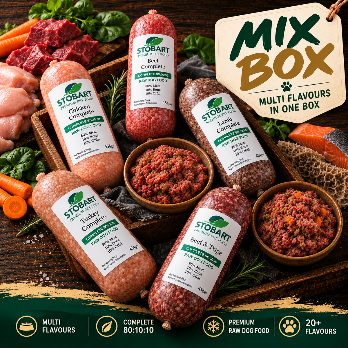 STOBART RAW | Mix Flavours