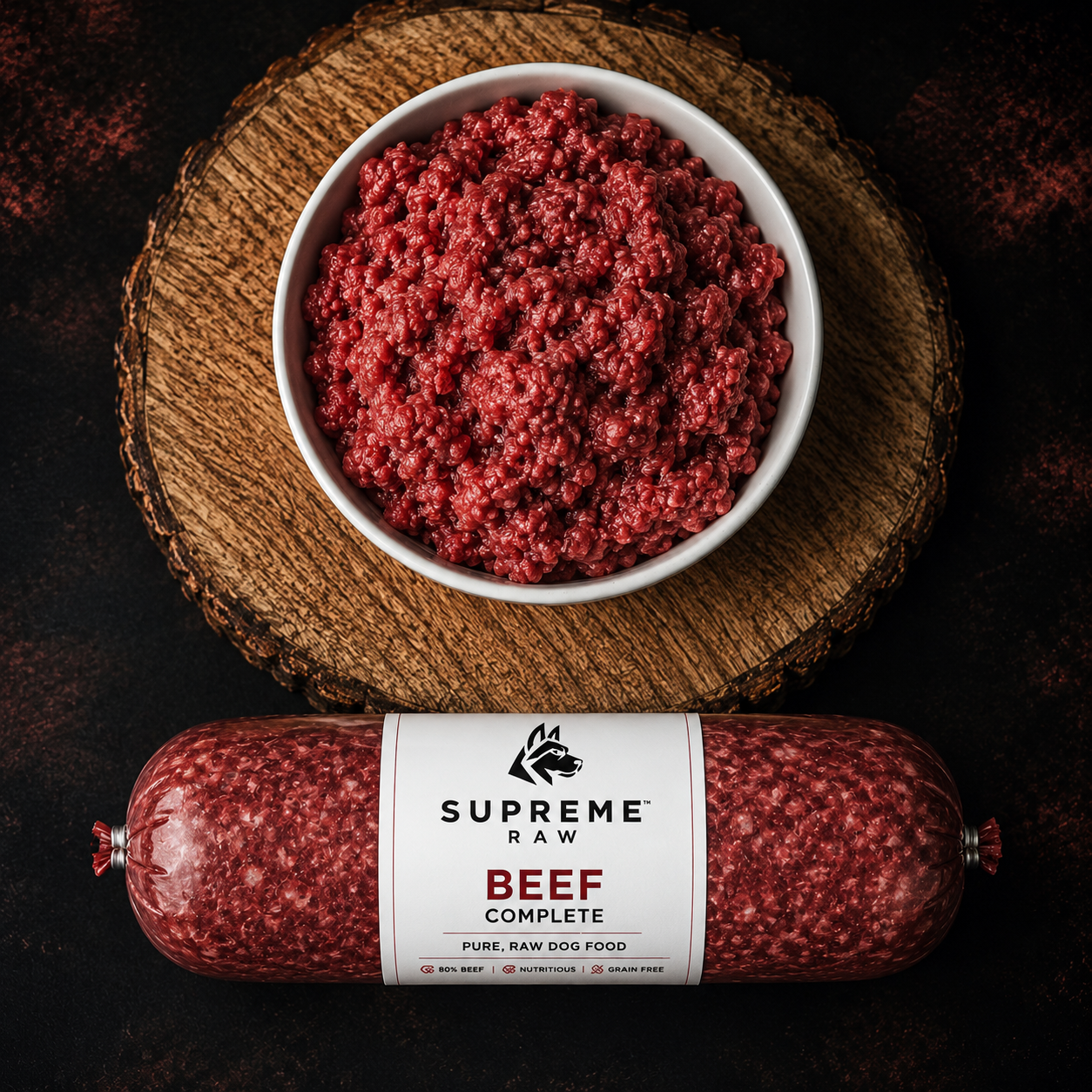 SUPREME RAW | Beef Complete 80 10 10