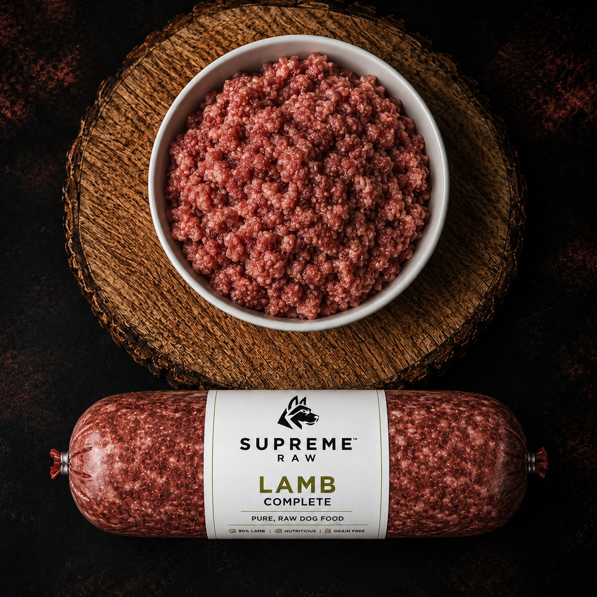 SUPREME RAW | Lamb Complete 80 10 10