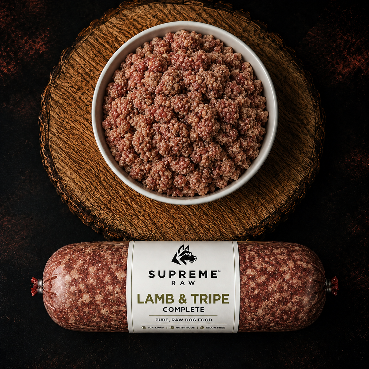SUPREME RAW | Lamb & Tripe 80 10 10