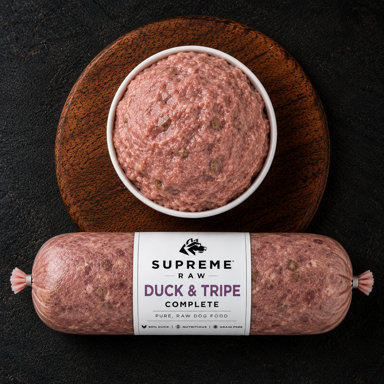 SUPREME RAW | Duck & Tripe 80 10 10