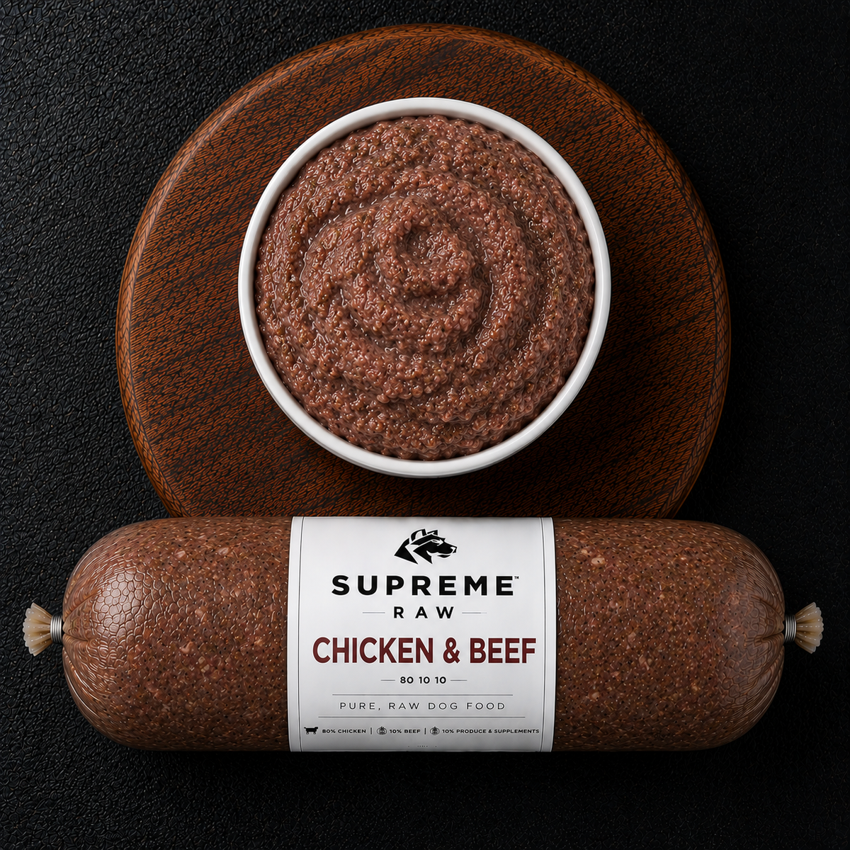 SUPREME RAW | Chicken & Beef 80 10 10