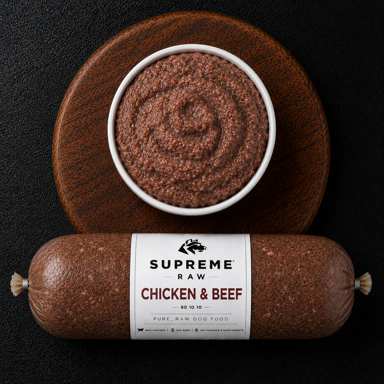 SUPREME RAW | Chicken & Beef 80 10 10
