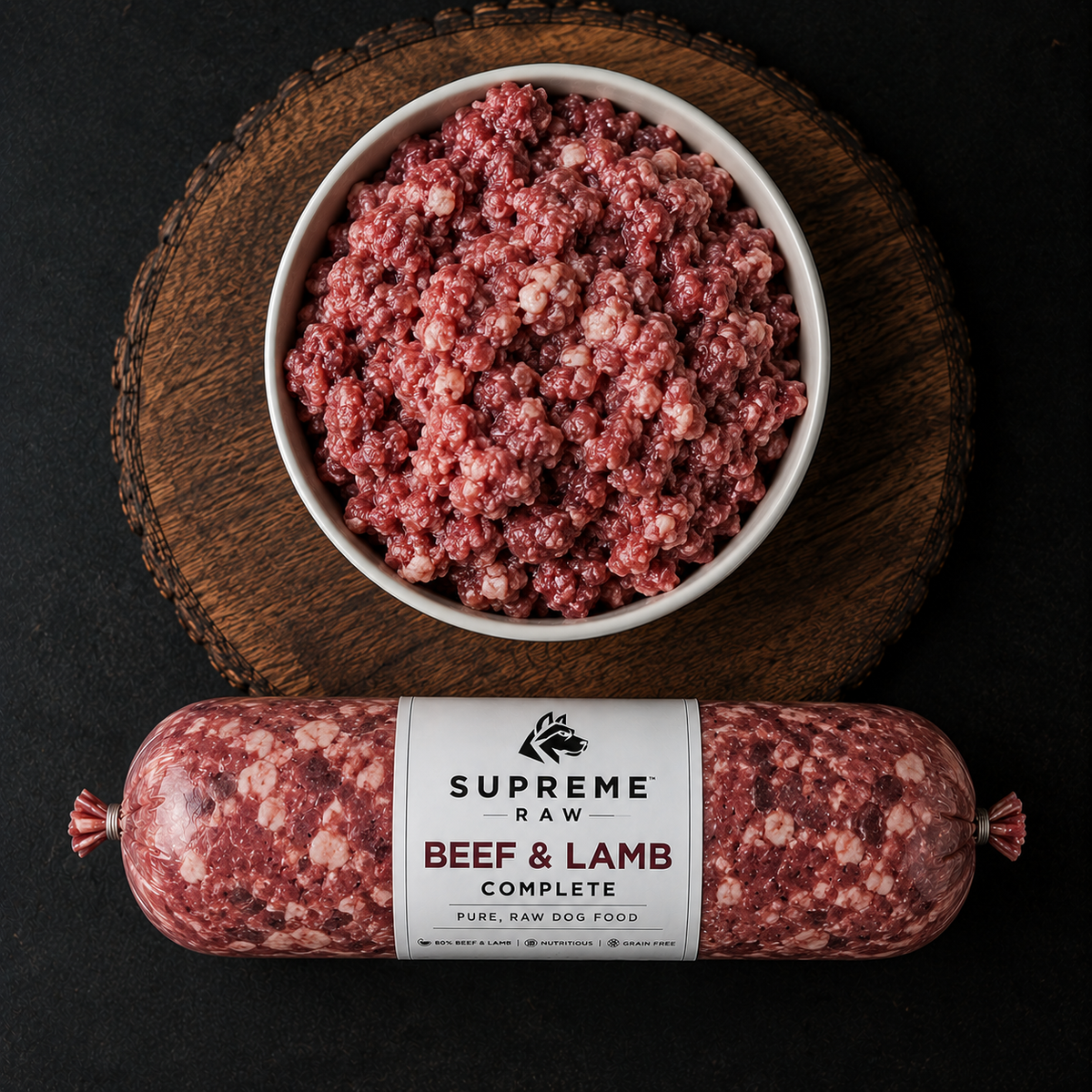 SUPREME RAW | Beef & Lamb 80 10 10