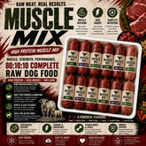 Muscle Mix Raw Dog Food 80:10:10