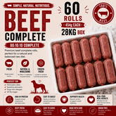 Beef Complete 60 x 454g 28kg 80:10:10