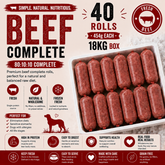 Beef Complete 40 x 454g 18kg 80:10:10