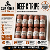 Supreme Raw - Beef & Tripe 80 10 10
