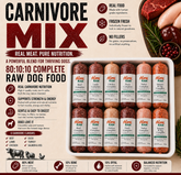 Carnivore Mix Raw Dog Food 80:10:10