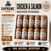 Supreme Raw - Chicken & Salmon 80 10 10