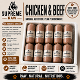 Supreme Raw - Chicken & Beef 80 10 10
