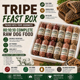 Tripe Feast Mix Raw Dog Food 80:10:10